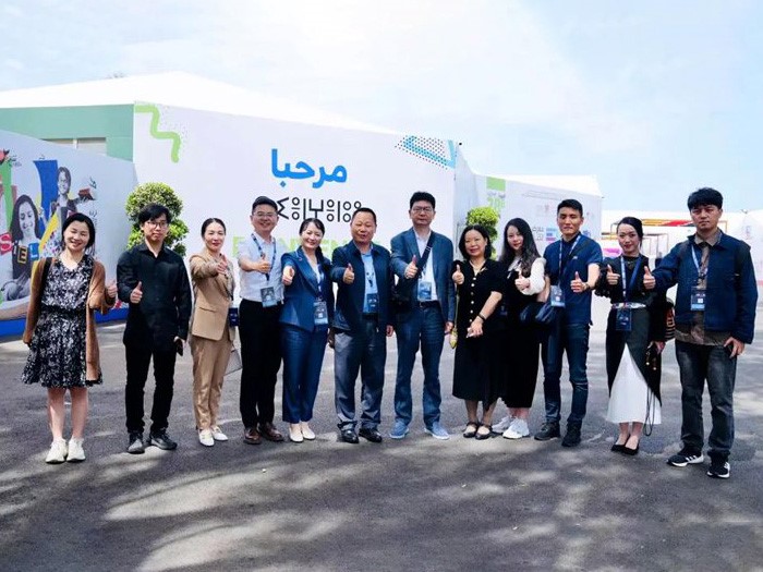 天舟文化亮相2023拉巴特國際書展 助推湖湘文化組團“出?！? title=